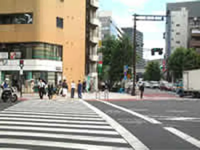 「専大前交差点」の信号をそのまま渡ったら、もうすぐ当院です。