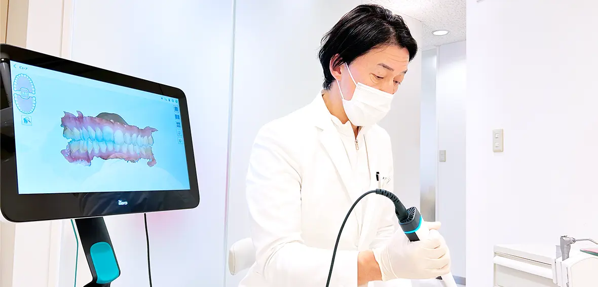 光学印象口腔内スキャナー（iTeroエレメント）