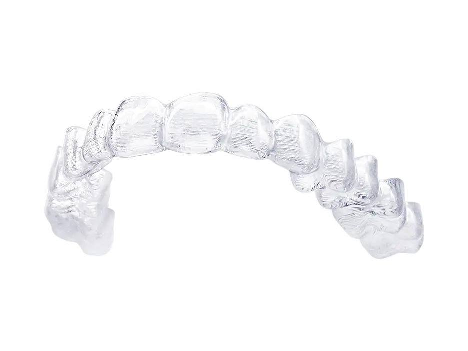 取り外しができて安心 マウスピース型 カスタムメイド矯正装置(インビザライン)