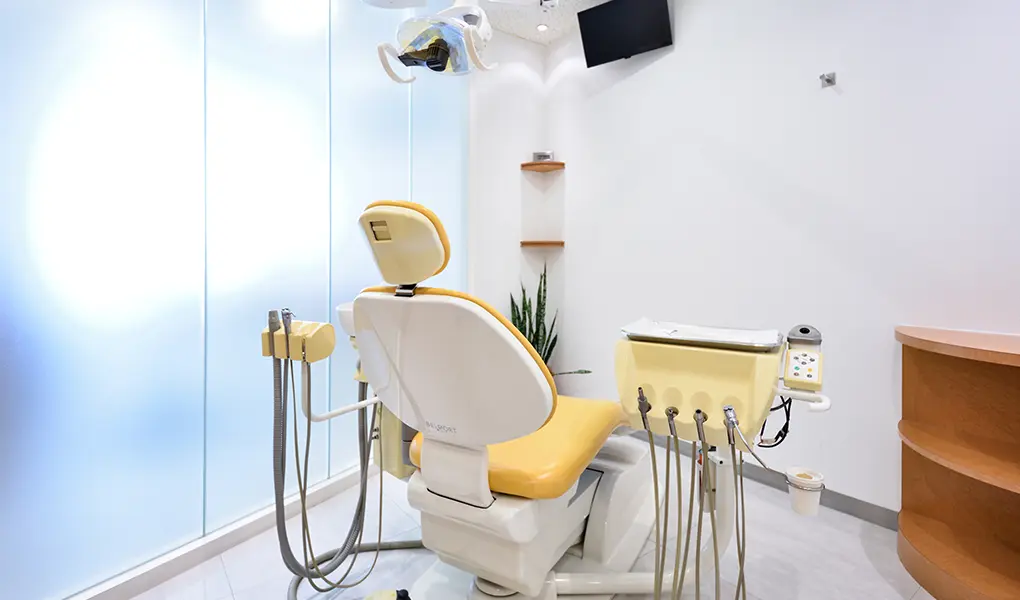 全て個室の診療室