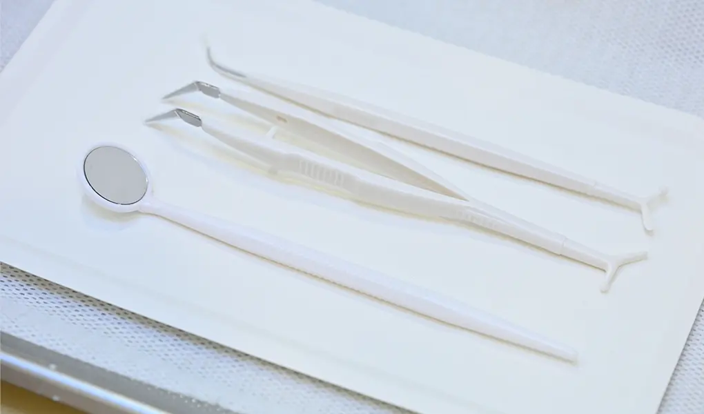 使い捨て器具で院内感染予防対策