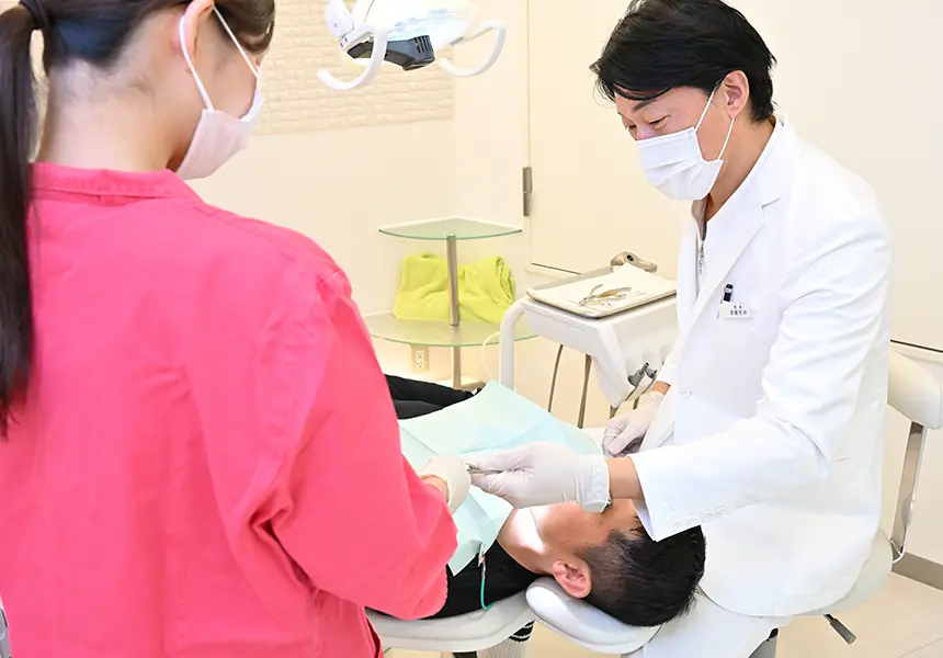 リテーナーチェック＋資料採り