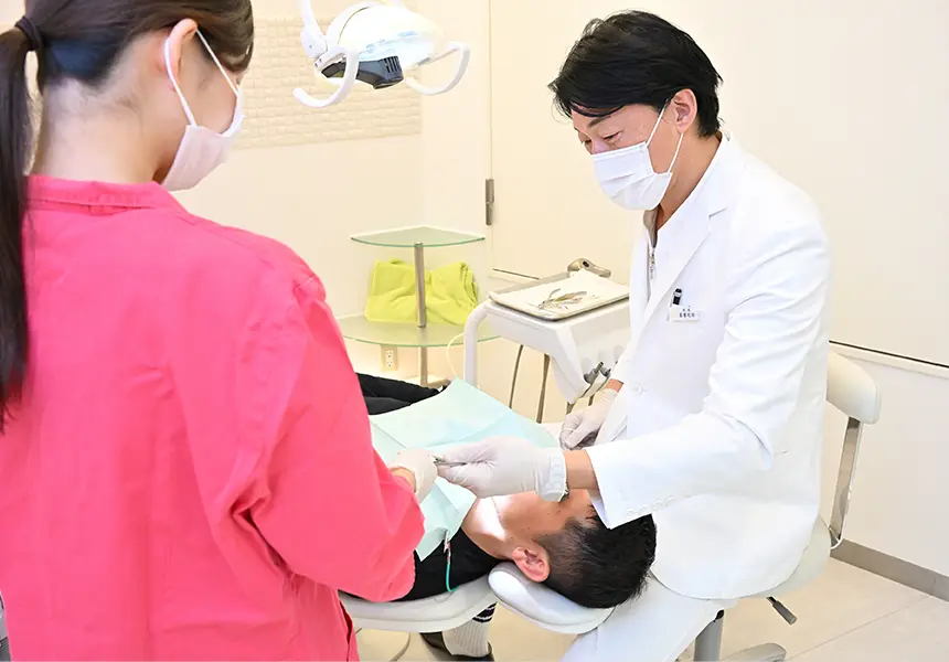 リテーナーチェック＋資料採り